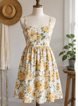Sun Dress, $69.99, at Grannys Attic